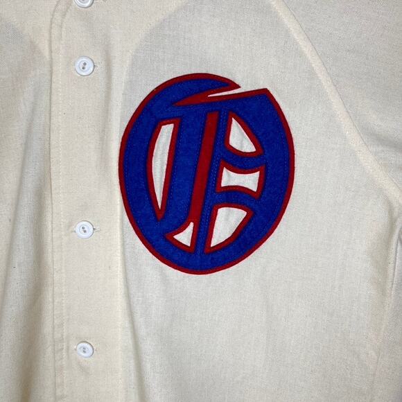 Ebbets Field Flannels Oakland Oaks 1948 Home Jersey - Picture 2 of 9